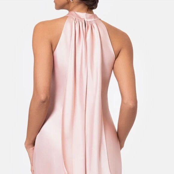 XSCAPE 6247X Evenings Halter Neck Satin Trumpet Gown Size 14 $ 308.00 NEW - Picture 3 of 5